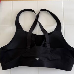 Victoria’s Secret VSX Knockout Front-Close Sports Bra Workout Bra Gym Bra Black